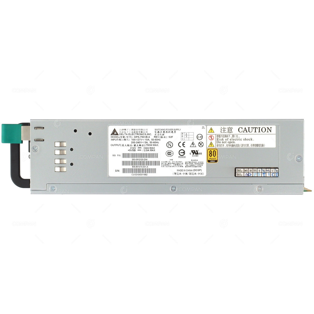 S93-0912120-D04 DELTA 750W HOT-SWAP POWER SUPPLY HOT-SWAP